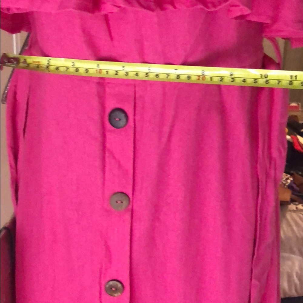 ADORABLE PINK STRAPLESS DRESS! ❤️ - Picture 8 of 9